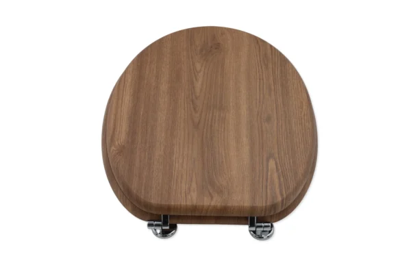 AIYI MDF toilet seat AY383-004 Woody Brown