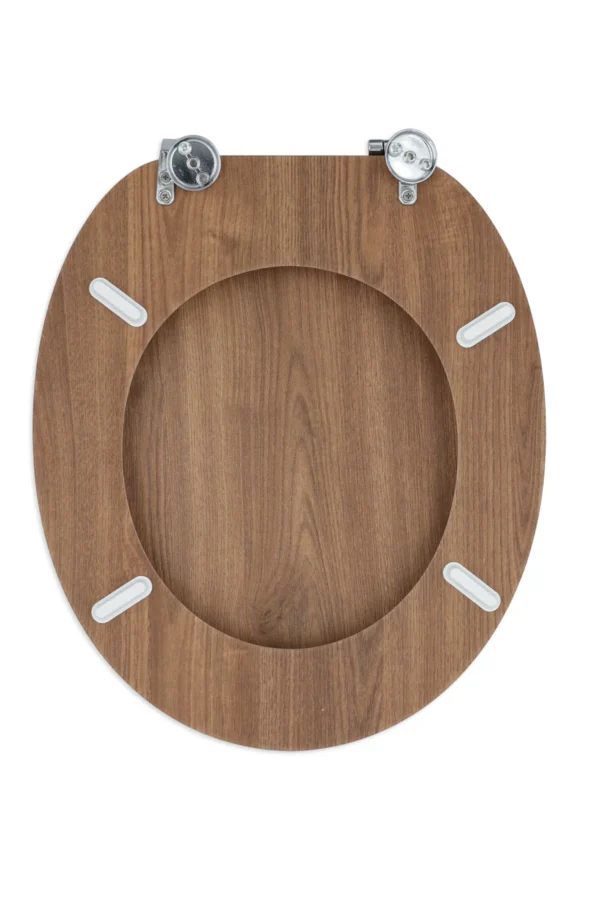 AIYI MDF toilet seat AY383-004 Woody Brown