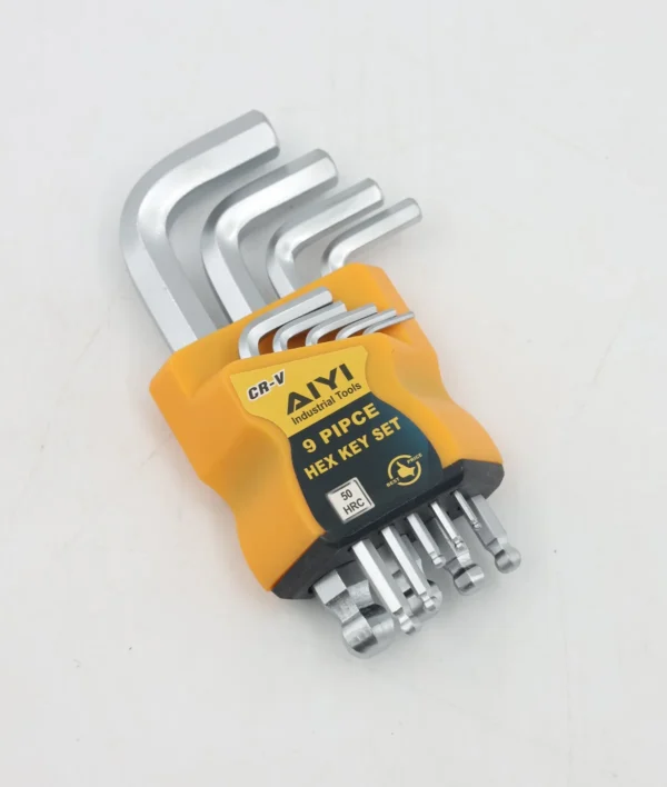 AIYI short Allen key ball 9pcs AY001-098/9PC