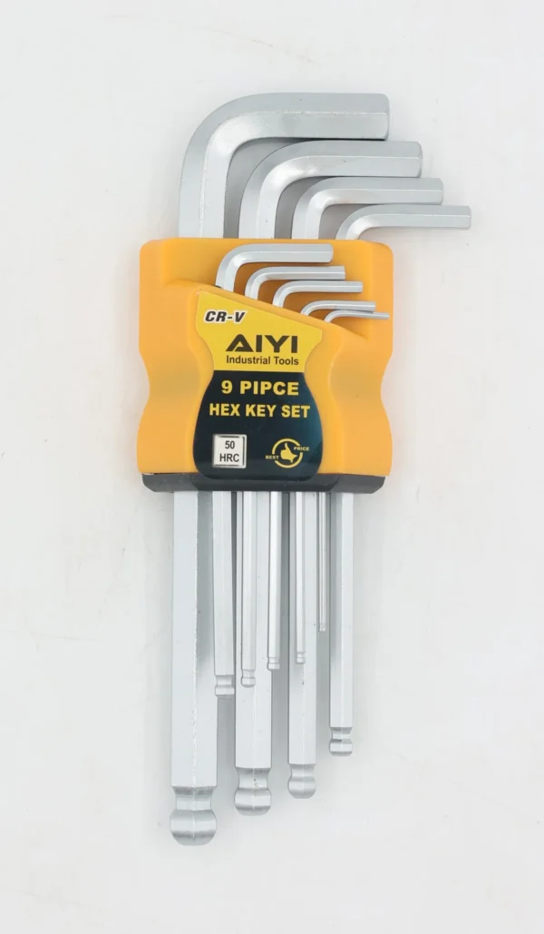 AIYI medium Allen key ball 9pcs AY001-099