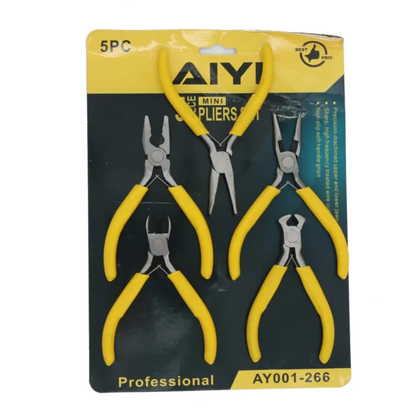 AIYI 5-Piece Mini Precision Pliers Set AY001-266