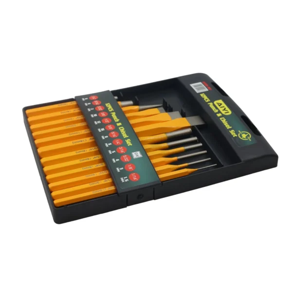 Cold chisel and punch set 12pcs AY001-403