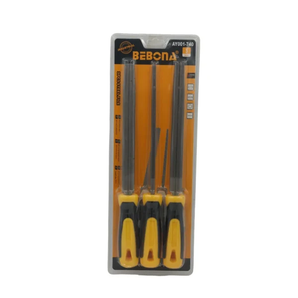 3pcs Steel Files set AY001-740/3pc