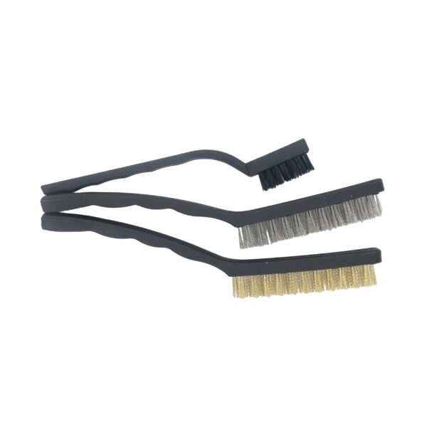 3pcs plastic handle wire brush set AY001-772/3pc