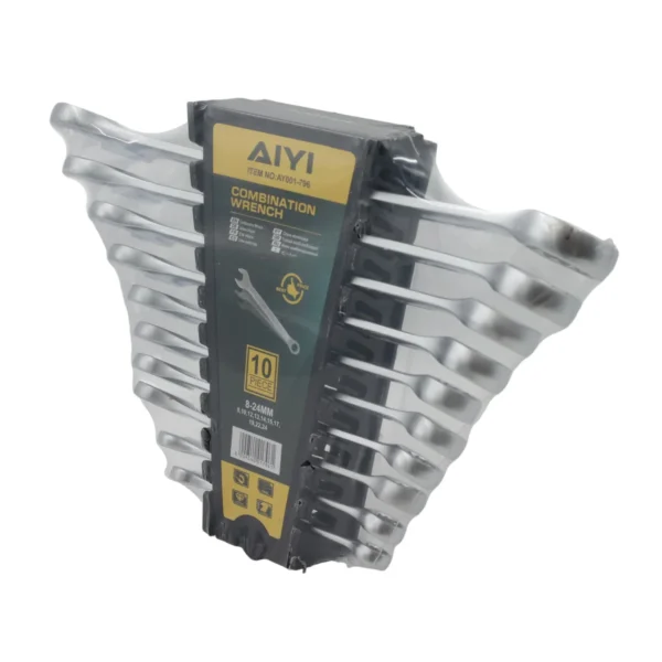 Combination wrench set (MT53010)10PCS AY001-796/8-24mm