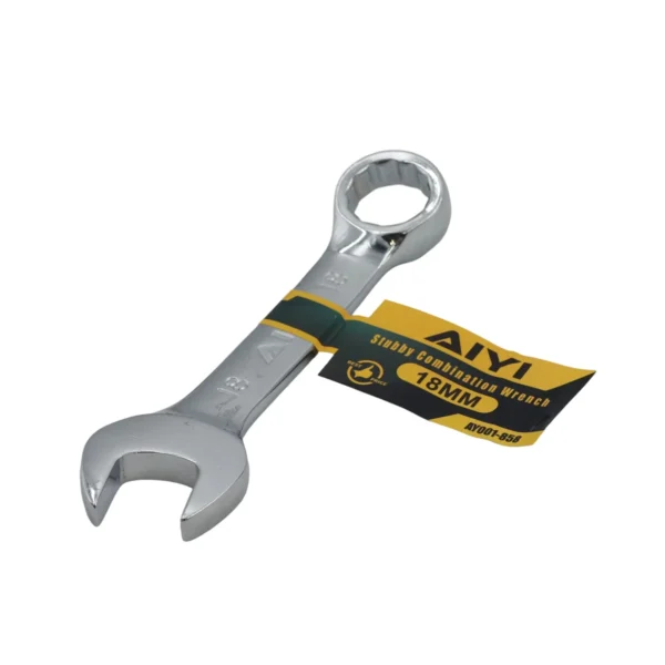 Stubby combination wrench 18mm AY001-858