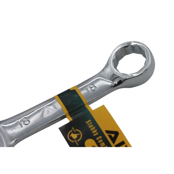 Stubby combination wrench 18mm AY001-858