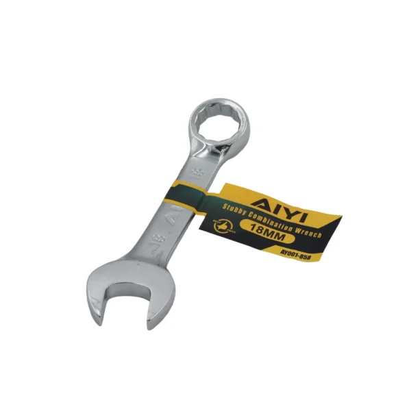 Stubby combination wrench 18mm AY001-858