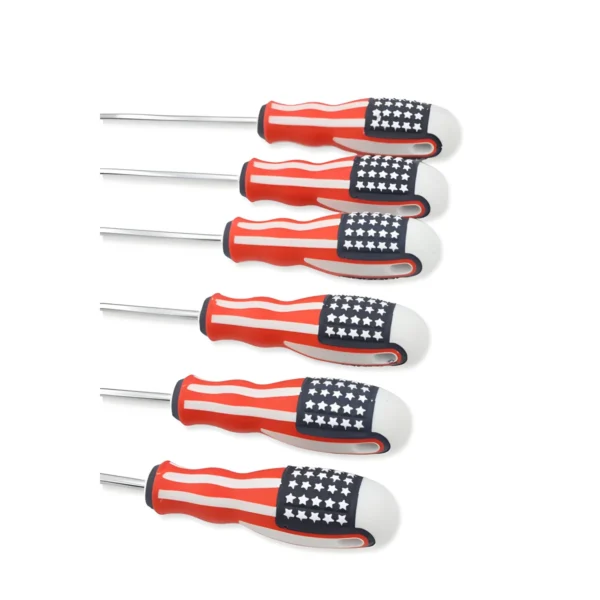 USA flag Screwdriver Set 6pcs AY002-052