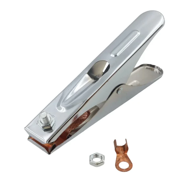 Ground wire clamp (chrome plated)500A AY017-043