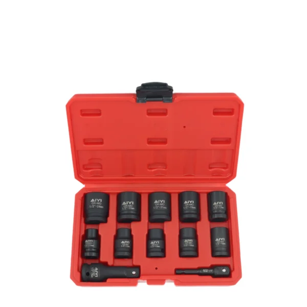 AIYI 1/2"-inch Impact Socket Set AY017-073 12pcs