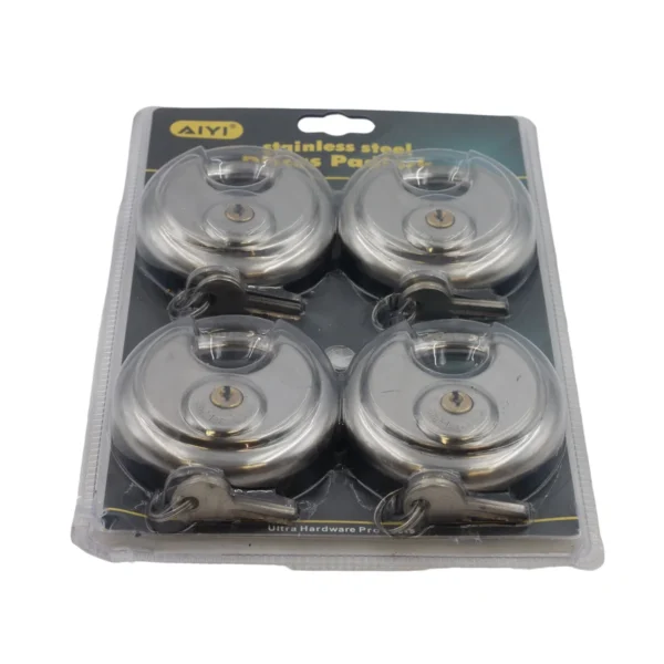 AIYI Disc padlock 4pcs 80mm AY076-403/AY075-403/4PC