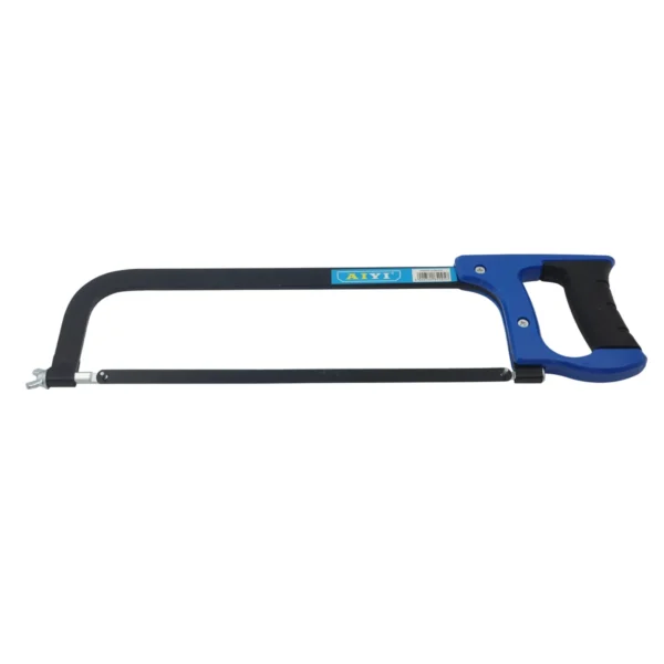 Flat steel plastic handles saw(Blue）AY084-005