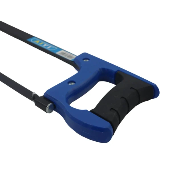 Flat steel plastic handles saw(Blue）AY084-005