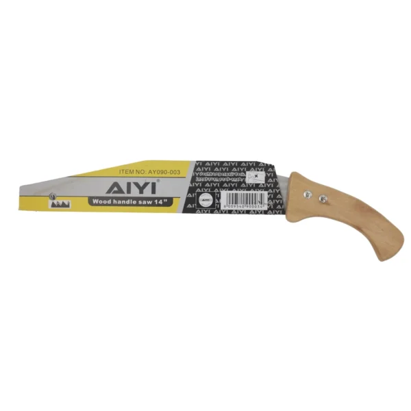 Wood handle saw 14" AY090-003