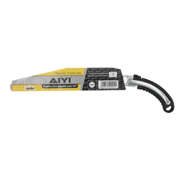 Plastic iron handle saw 14" AY090-004