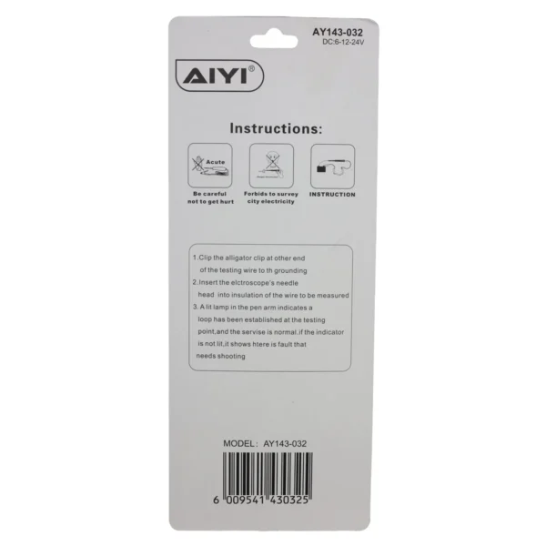 AIYI Car Battery Voltage Tester – AY143-032