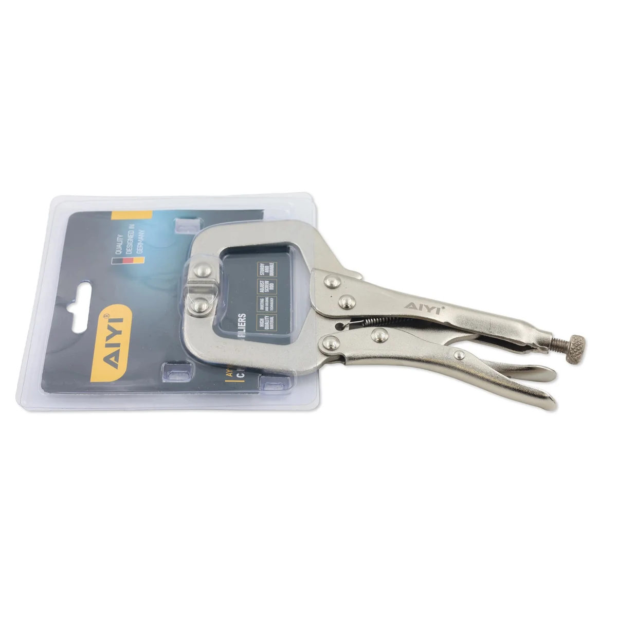 AIYI 6-Inch C-Clamp Locking Pliers – AY146-010 - Image 3