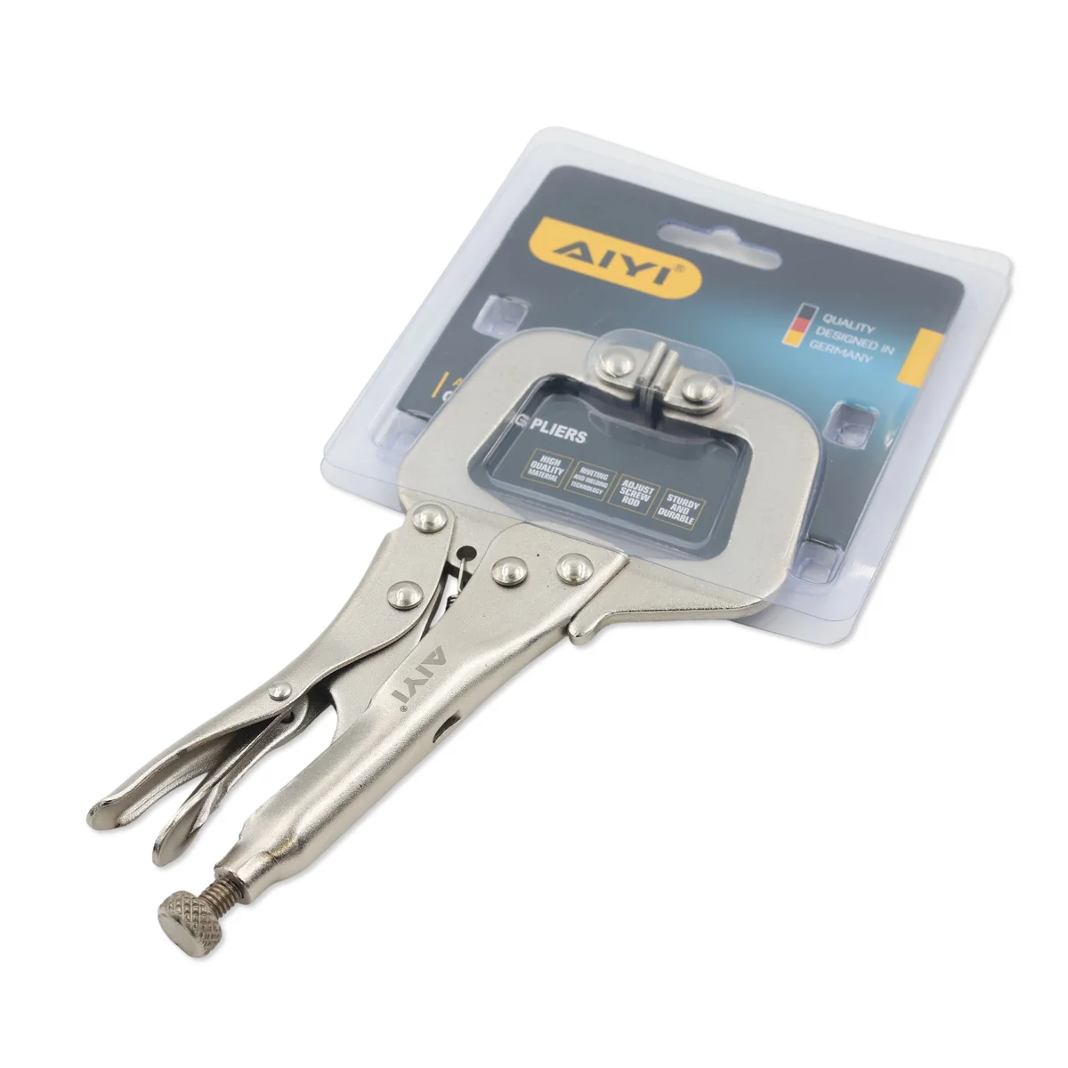 AIYI 6-Inch C-Clamp Locking Pliers – AY146-010 - Image 2