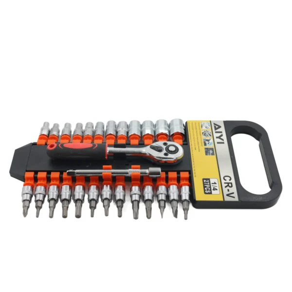 AIYI 1/4" Dr.Socket Sets AY187-012 27pcs