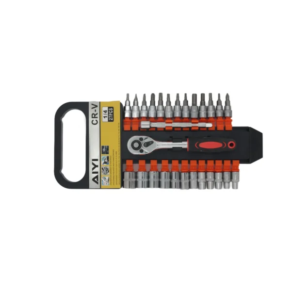 AIYI 1/4" Dr.Socket Sets AY187-012 27pcs
