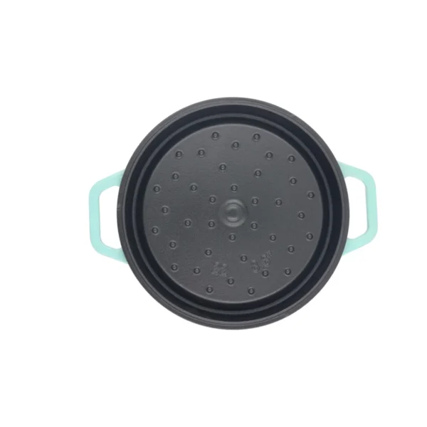 AIYI Cast Iron Cookware 22cm AY378-002 Light Blue