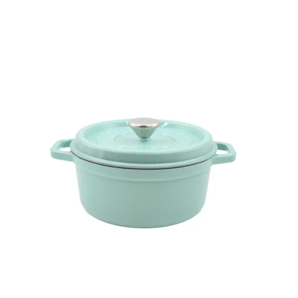 AIYI Cast Iron Cookware 22cm AY378-002 Light Blue