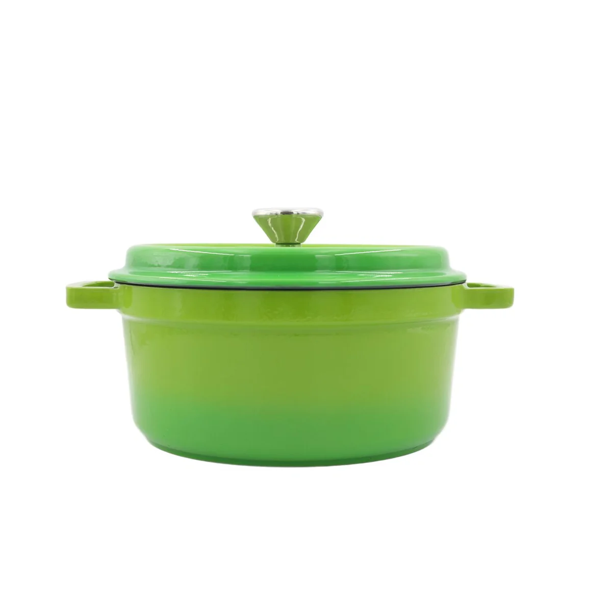 AIYI Cast Iron Cookware 24cm AY378-003 Green - Image 4
