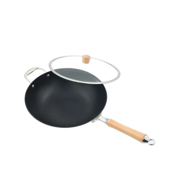 AIYI Cast Iron Cookware 32cm AY378-010 White