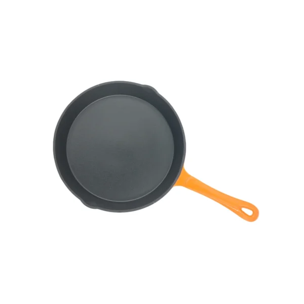 AIYI Cast Iron Frying Plate 24cm AY378-012 Orange