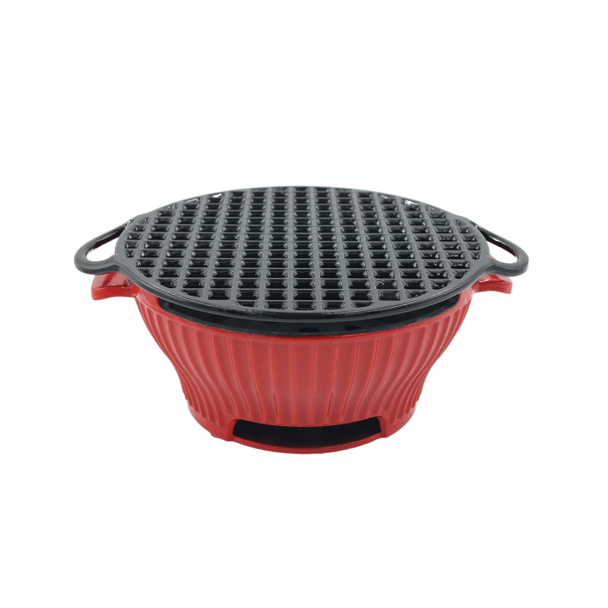 AIYI Cast Iron Charcoal Furnace 26cm AY378-015 Red