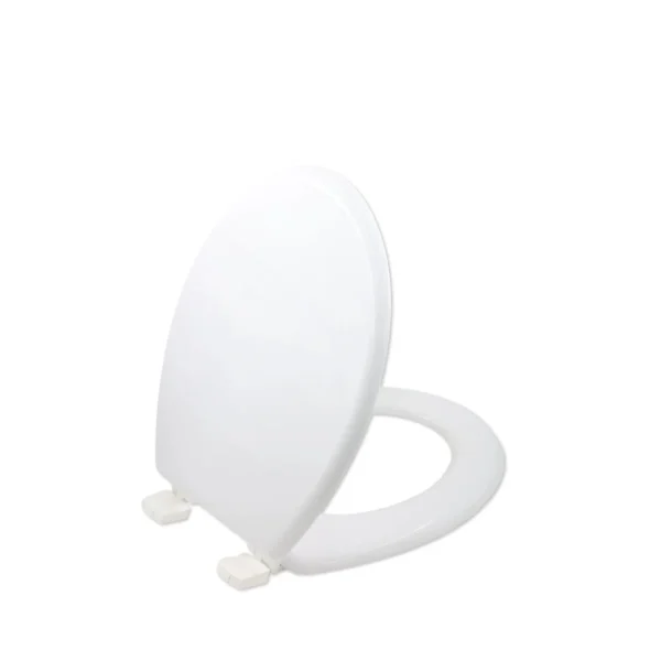 AIYI Wooden Toilet seat lid white AY382-001 White