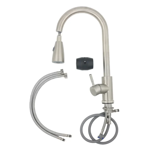 AIYI Kitchen Sink Tap AY406-044 Silver