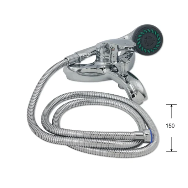 AIYI Bath Mixer+Showerhead AY406-045 Silver