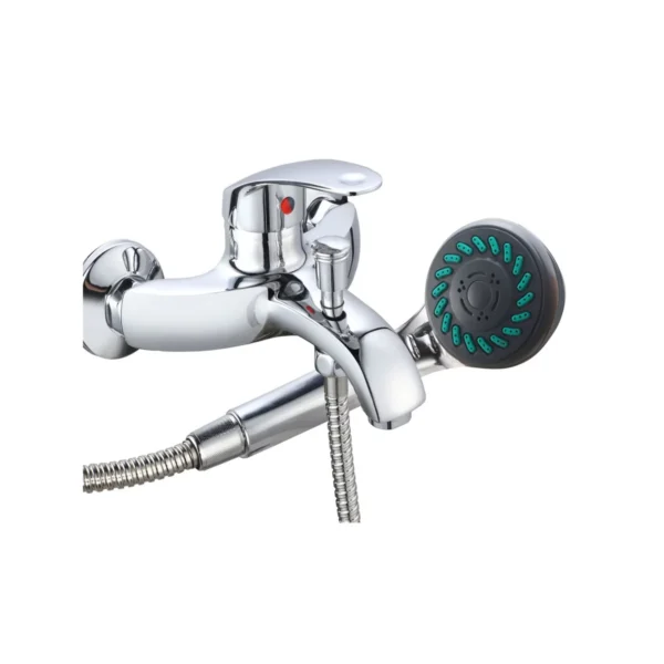 AIYI Bath Mixer+Showerhead AY406-045 Silver