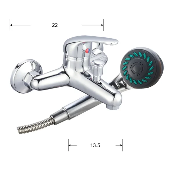 Bath Mixer Set+showerhead/AY406-046/