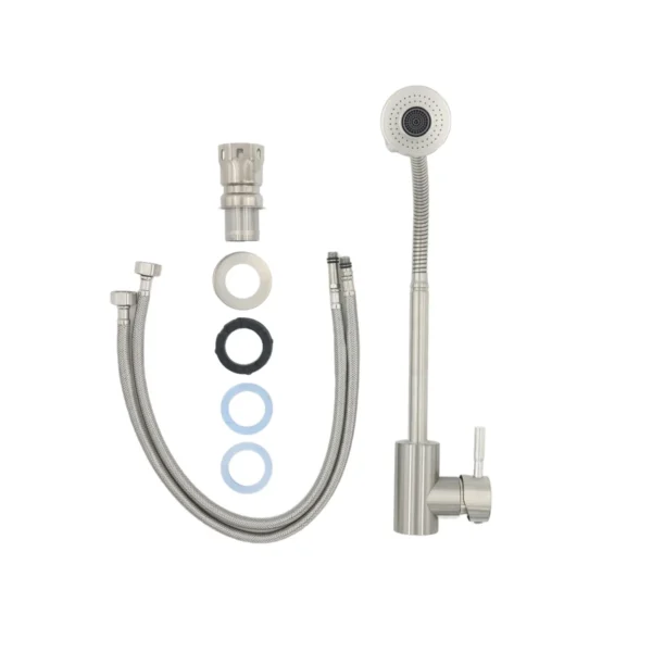 AIYI Pounted Tee Universal Pipe Tap (SUS-304) AY407-024 Silver