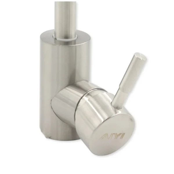 AIYI Pounted Tee Universal Pipe Tap (SUS-304) AY407-024 Silver