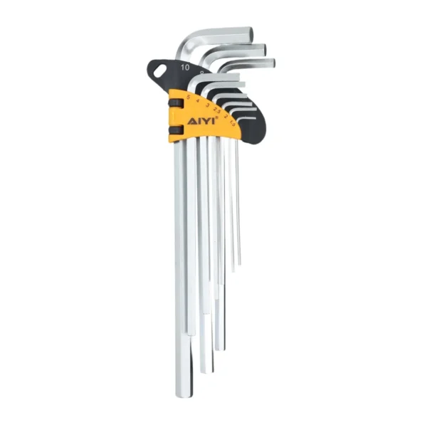 AIYI 9-Piece Extra Long Hex Key Set AY175-004