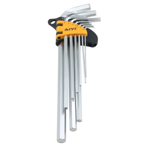 AIYI 9-Piece Extra Long Hex Key Set AY175-004