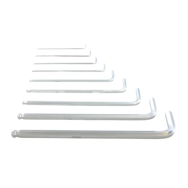 AIYI 9-Piece Extra Long Ball-End Hex Key Set AY175-005