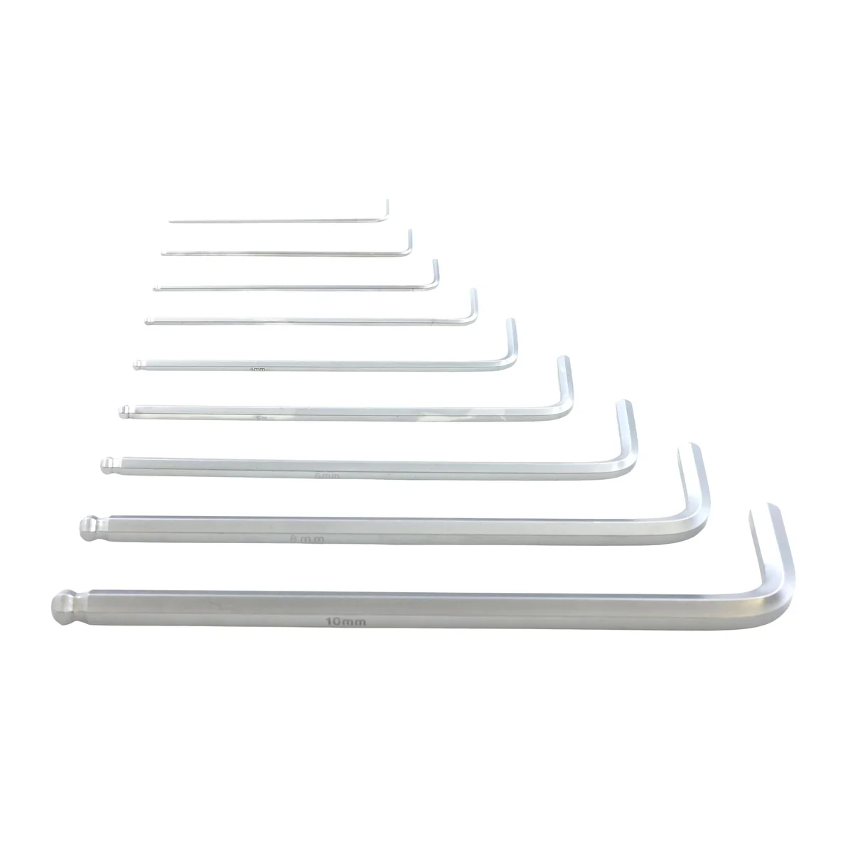 AIYI 9-Piece Extra Long Ball-End Hex Key Set AY175-005 - Image 3