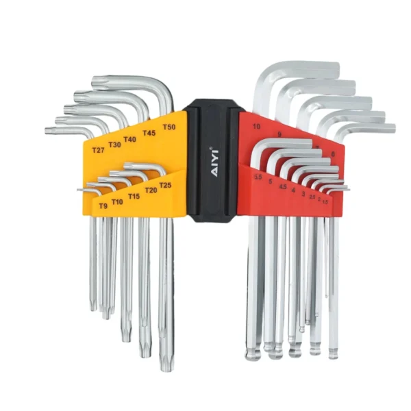 AIYI 23-Piece Ball End Hex Key Set – Allen and Torx Keys – AY175-015