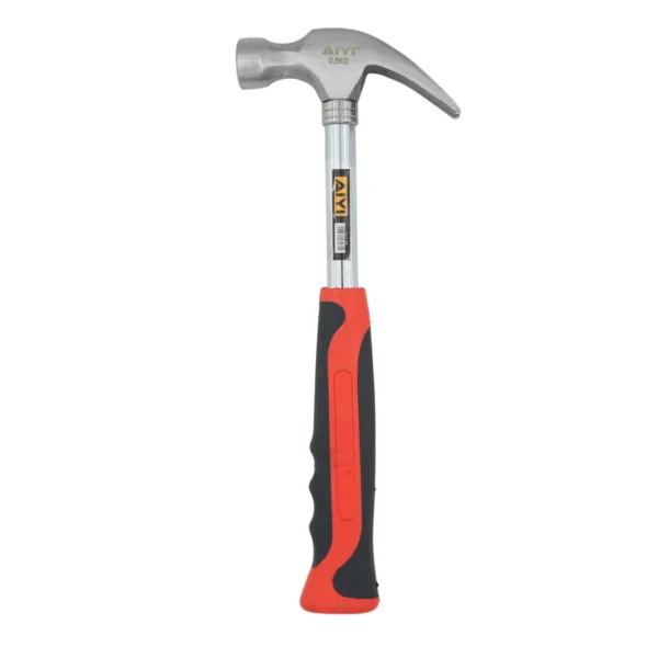 High-grade steel handle claw hammer 0.5kg AY013-062