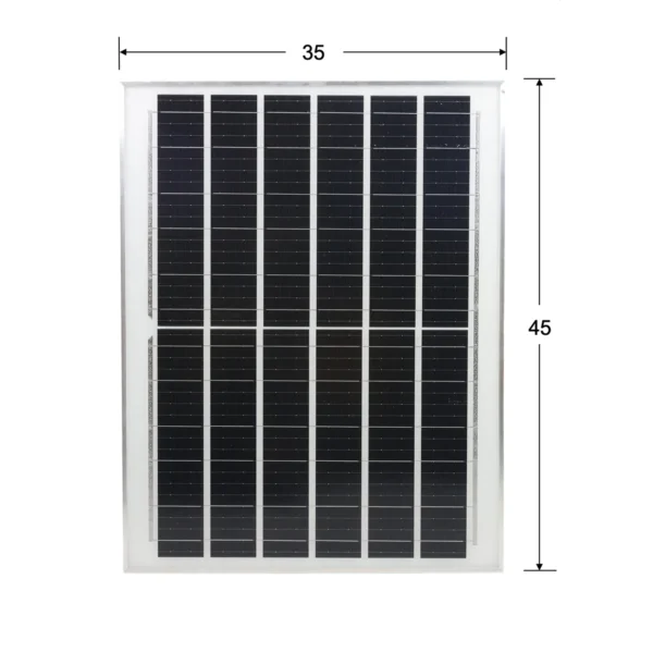 AIYI 800W Solar Flood Light with Remote & Separate Panel AY399-038