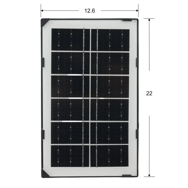 AIYI 50W Solar Flood Light with Remote AY399-028