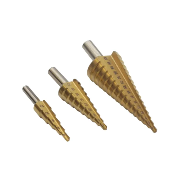 Step drill bit 3pcs AY025-027/3PC