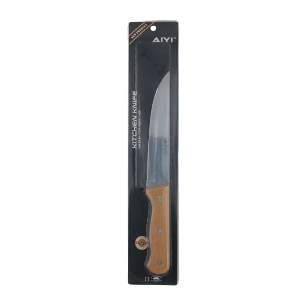 WOODEN HANDLE 7 CHEFS KNIFE AY097-031