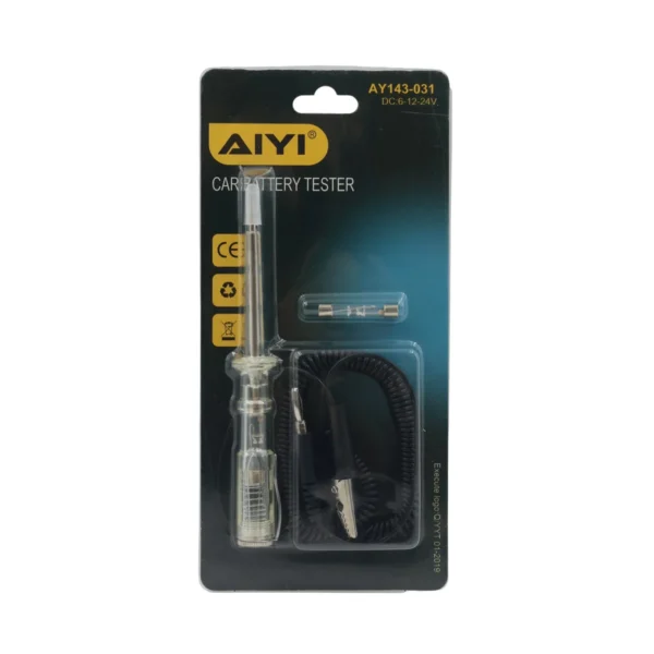 AIYI Car Battery Tester DC 6V–24V – AY143-031