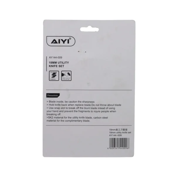 Utility knife set 18mm/AY144-009